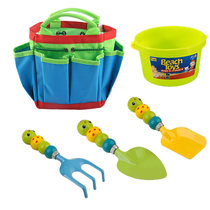 Childrens mini garden shovel planting vegetables and flower tool set beach seaside digging sand shovel 2-3-4 years old 6