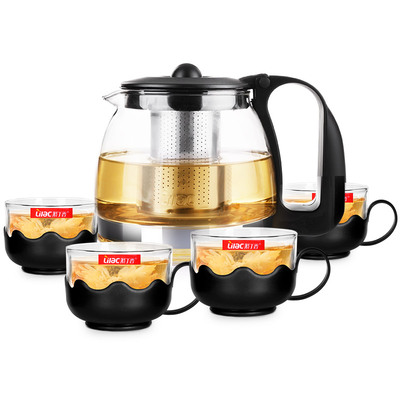 可签到！紫丁香茶壶五件套！