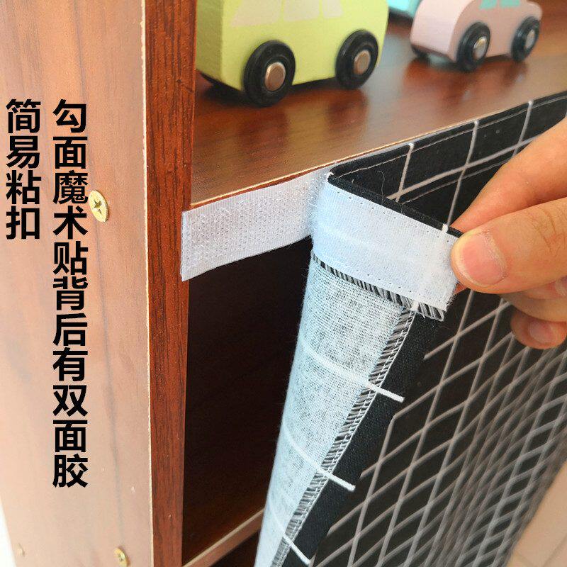 Small window balcony semi-shielded curtain desk hanging curtain covered curtain floor Terrace Interior Shelf Office Dorm Room Kitchen