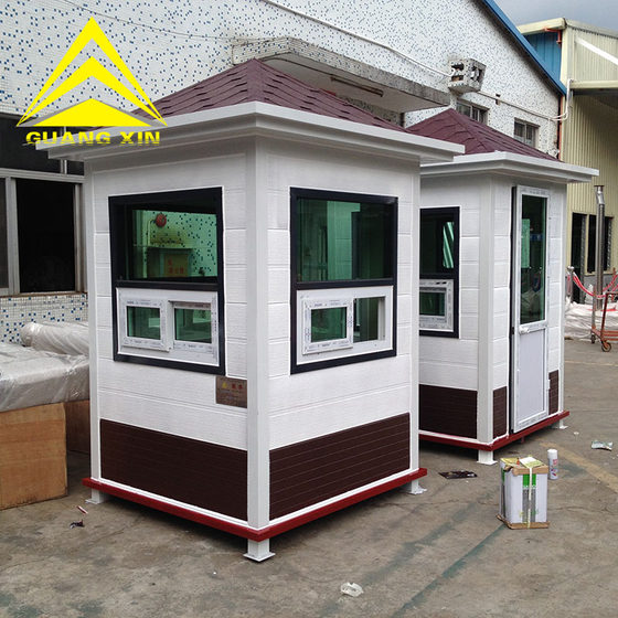 Guangxin carved board art sentry box security kiosk public security kiosk door guard kiosk fee kiosk room on duty property kiosk