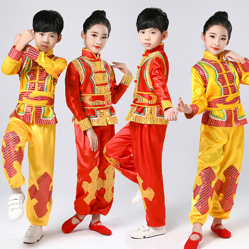 儿童成人打鼓练功服|腰鼓舞龙舞狮表演服怎么选?避坑指南来了!🥁-秧歌服-淘宝百科网