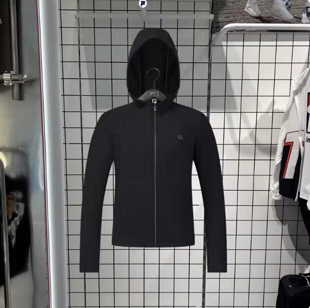 Fila Women's Clothing 2026 Summer New Fitness Sports Slim Hooded Knitted Jacket A11W621503