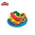 PlayDoh Pule đất sét đầy màu sắc làm công cụ khuôn bánh burger ngon B5521 đồ chơi trẻ em plasticine - Đất sét màu / đất sét / polymer đất sét,