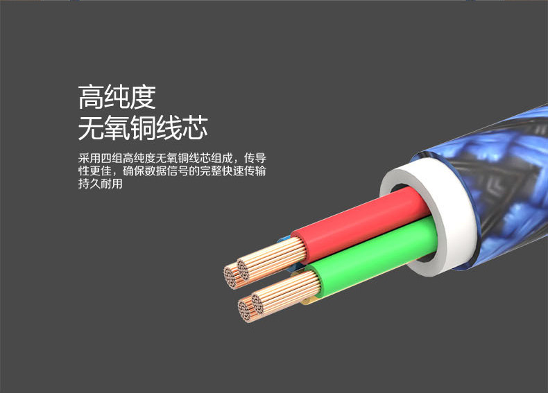 TOTU Zinc Alloy Connector Nylon Braided Quick Charge Lightning Cable for Apple iPhone iPad iPod