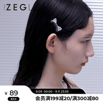 ZENGLIU cute cat ear hairpin girl Japanese ins simple hair comb comb comb hair headwear Net red hair accessories