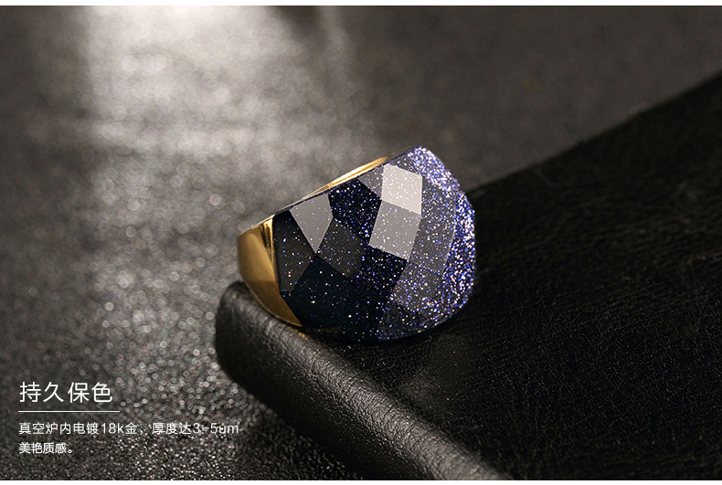 Bague Femme ZENGLIU en Acier au titane - Ref 3087651 Image 16