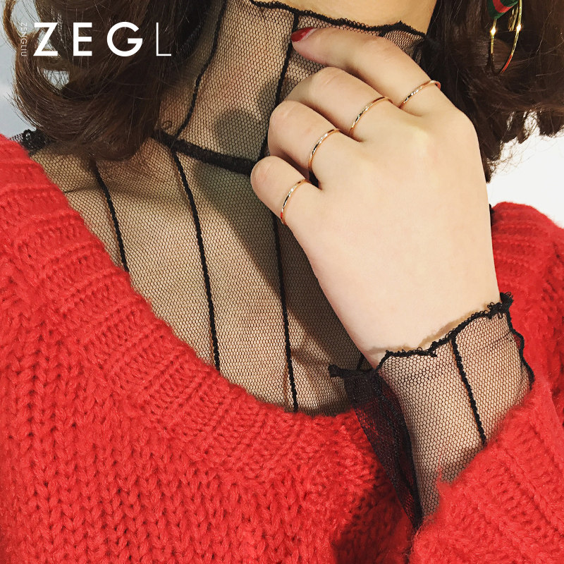 Bague Femme ZENGLIU en Acier au titane - Ref 3088687 Image 5