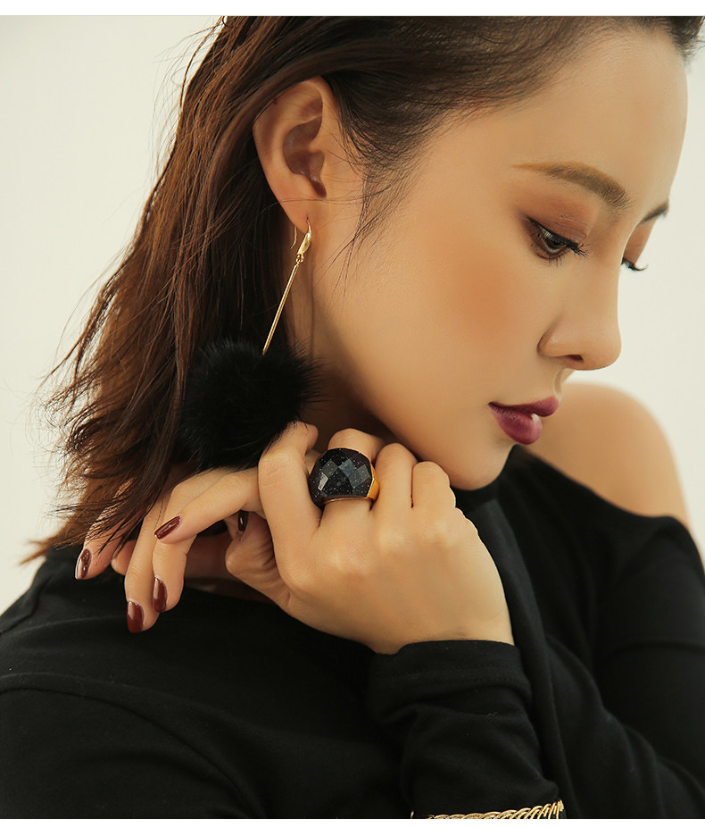 Bague Femme ZENGLIU en Acier au titane - Ref 3087651 Image 10