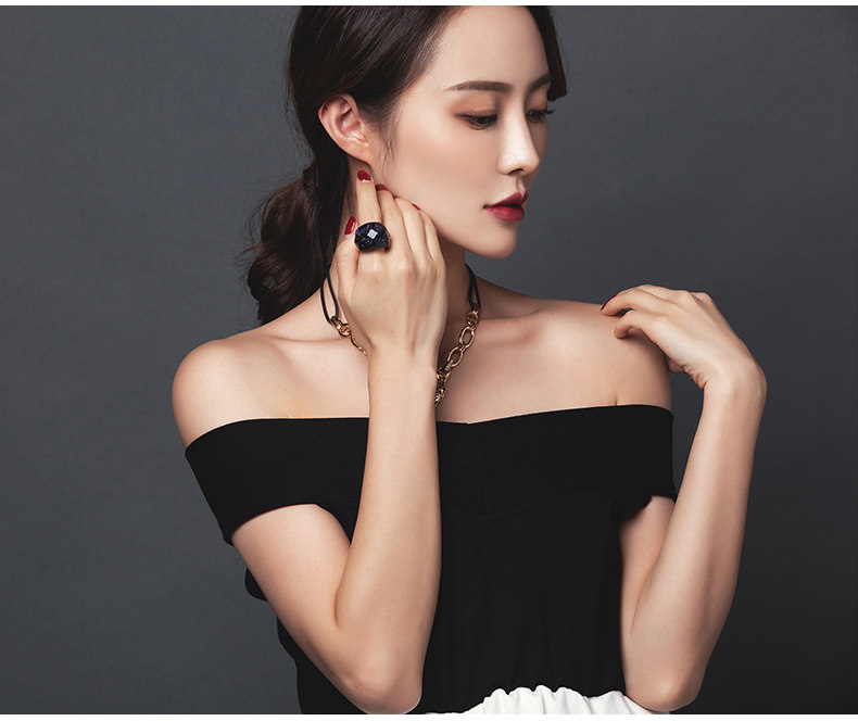 Bague Femme ZENGLIU en Acier au titane - Ref 3087651 Image 11