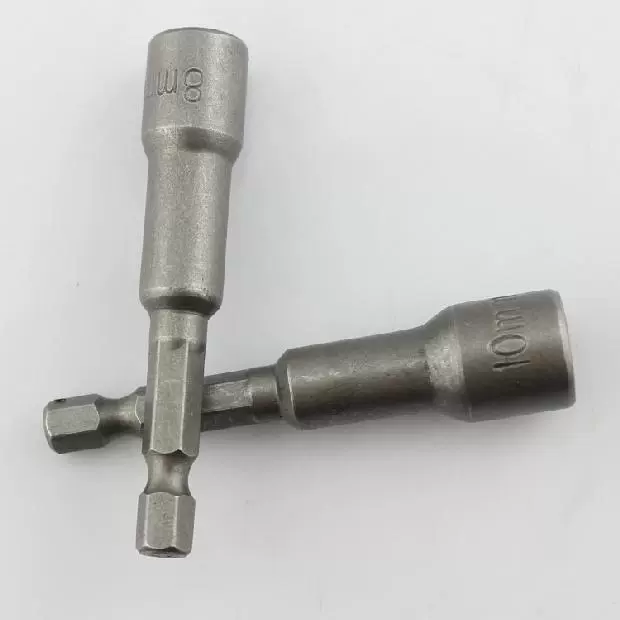 Gió bó tay áo từ mạnh tay áo bên trong và bên ngoài hex nut khoan điện cờ lê tự khai thác khoan đuôi công cụ tay áo máy mài bàn