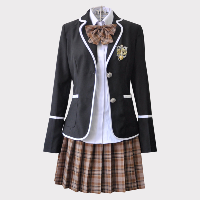 Anh Gió Cao đẳng Gió Uniform Set Hàn Quốc High School jk Uniform High School High School High School Lớp Summer Suit