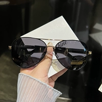 2810 Золотая рама черная поляризованная фотография