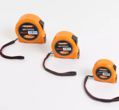 C ANZ New Tool Advanced Double Plastic Measuring Tape Quality Carbon Steel Ruler Spring