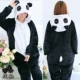 Flannel khủng long đỏ gia súc động vật bộ đồ ngủ liền kề nữ hoạt hình mùa thu và mùa đông nam dày đôi dịch vụ nhà cha mẹ giày con đồ ngủ nam