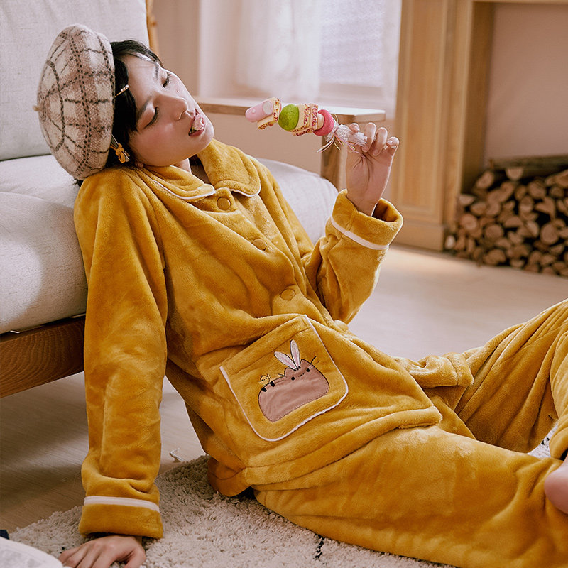 千线艺 加厚珊瑚绒 女式睡衣 天猫优惠券折后￥79包邮（￥139-60）