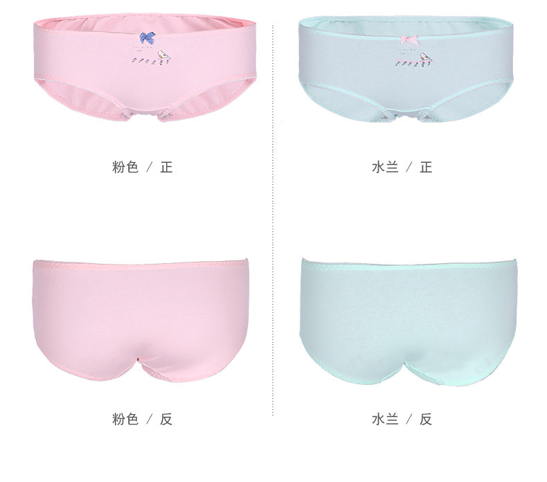 Slip jeunesse QU6290 en coton - Ref 661128 Image 12