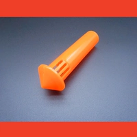 Длинная дышащая крышка 12 см. Желтые 100 штук