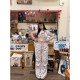 BoolibyooIloveBreat plus size hot girl printed tops and sweatpants summer wear with complete sets