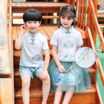 June 1 childrens performance clothes male and female children Chinese style Primary School performance clothing kindergarten chorus clothing national clothing