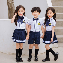 Kindergarten Garden Clothing Summer Clothing Children Graduation Photos School Uniforms Ingléen Breeze Primary School Uniforms Performance Clothes Men And Womens Children Suits