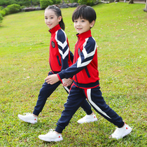 Kindergarten Garden Clothing Spring Autumn Clothing Baseball Suit Tracksuit Sportswear Children Class three sets of school uniforms for elementary school children