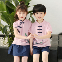 Kindergarten garden clothes summer childrens performance clothes 2020 new primary school uniforms for boys and girls