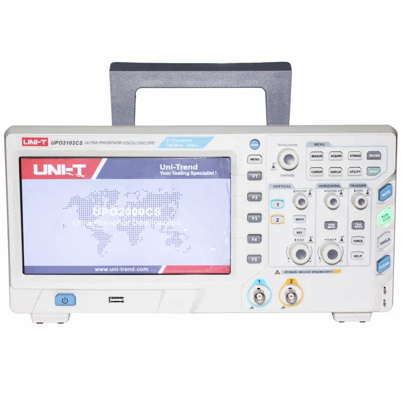 UPO2102CS UPO2104CS Digital Fluorescence Optics 100MHZ Multi-channel Large Storage