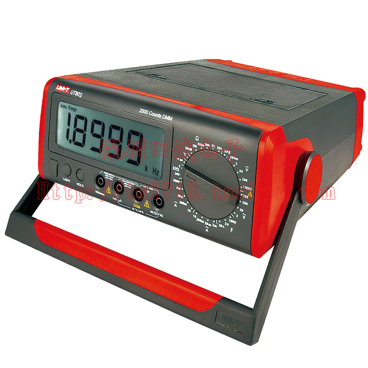 Uliid UT802 digital multimeter with electricity meter 4 5 Manual range multipurpose table high-precision digital universal table UT-802