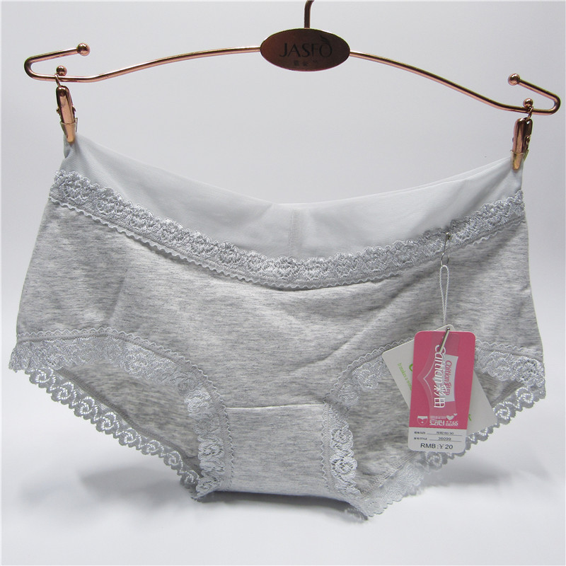 2017 màu mới lĩnh vực đồ lót đích thực nữ cotton hữu cơ cotton eo thấp thoải mái sức khỏe boyshort 4 quần lót phụ nữ