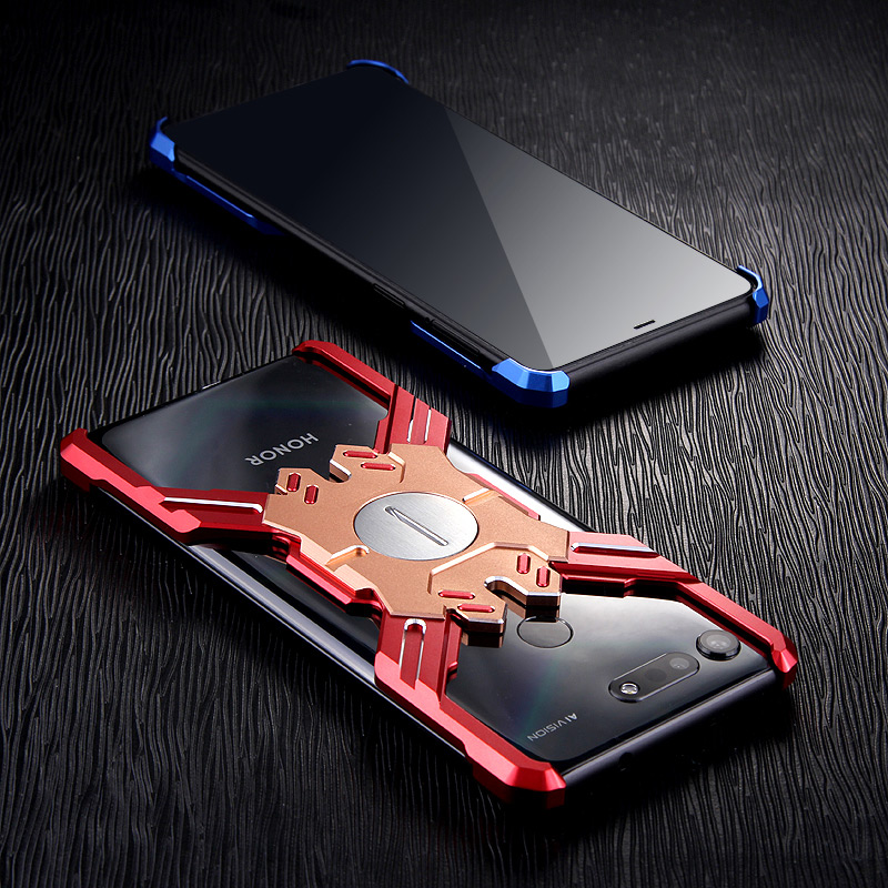 Kylin Armor Heroes Bracket Aluminum Metal Shell Case Cover for Huawei Honor V20