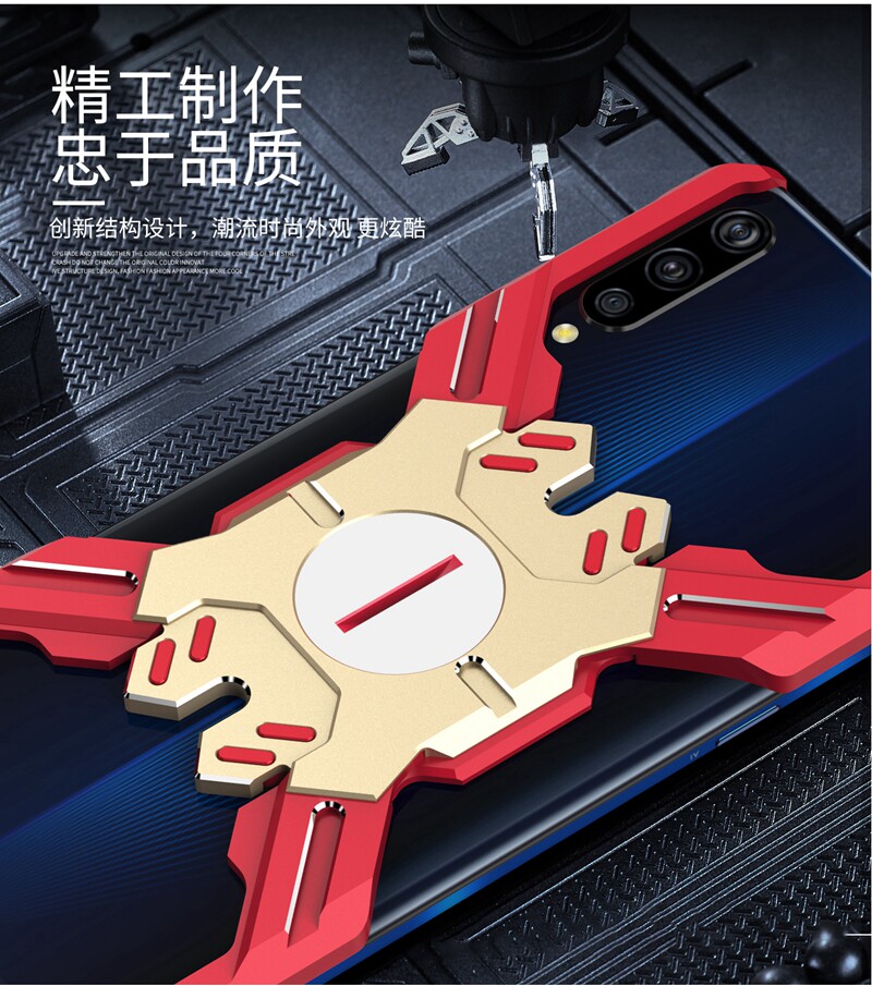 Kylin Armor Heroes Bracket Aluminum Metal Shell Case Cover for vivo iQOO