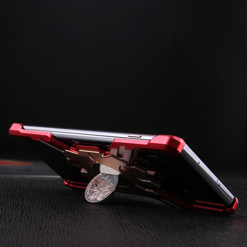 Kylin Armor Heroes Bracket Aluminum Metal Shell Case Cover for Samsung Galaxy S10+ & Galaxy S10 & Galaxy S10e