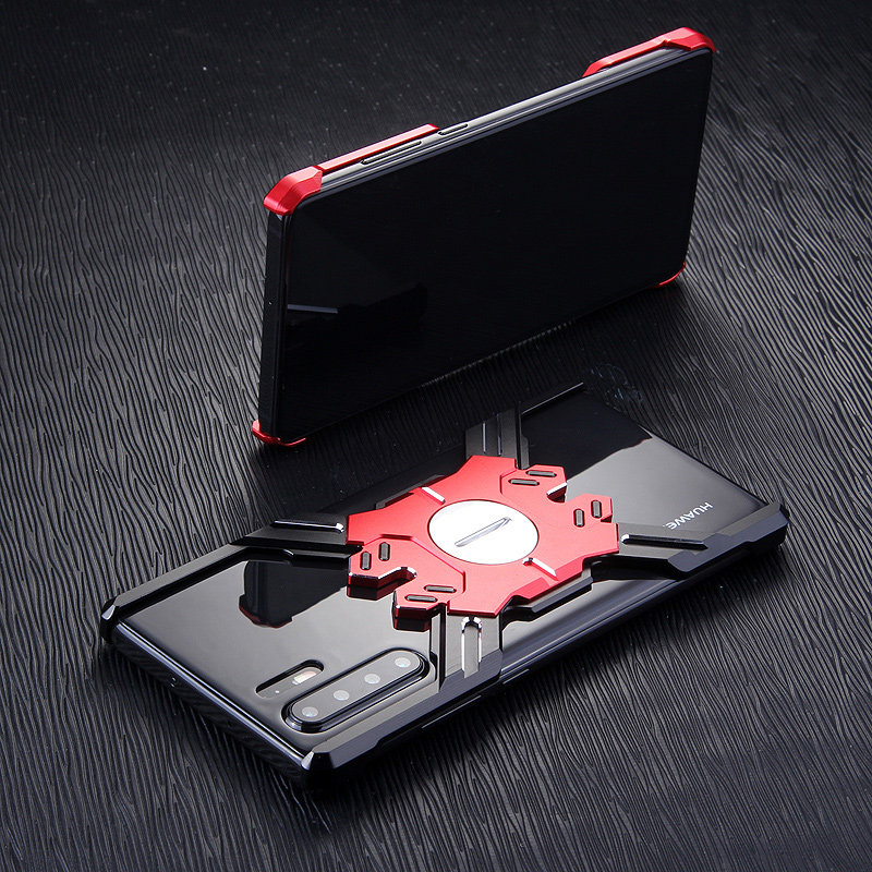 Kylin Armor Heroes Bracket Aluminum Metal Shell Case Cover for Huawei P30 Pro & Huawei P30