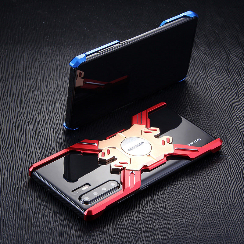 Kylin Armor Heroes Bracket Aluminum Metal Shell Case Cover for Huawei P30 Pro & Huawei P30