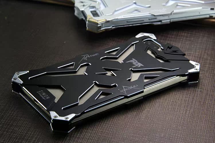 SIMON THOR Aviation Aluminum Alloy Shockproof Armor Metal Case Cover for Huawei Honor 6 Plus
