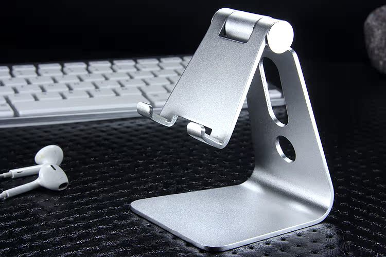 Armor King Solid Aluminum Alloy Metal Desktop Mobile Phone Support Tablet Stand Mount Holder Cradle