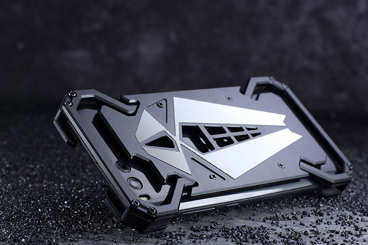 S.CENG Spider-Man Shockproof AerospaceAluminum Metal Shell Case Cover for Xiaomi Mi 6