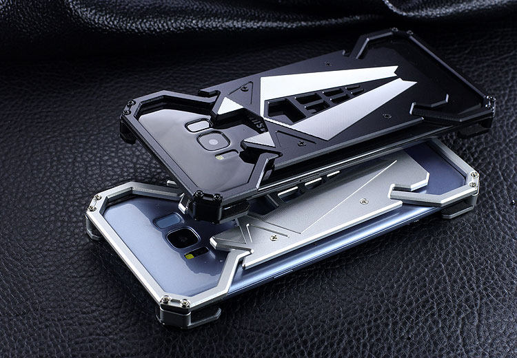 S.CENG Spider-Man Shockproof Aerospace Aluminum Metal Shell Case Cover for Samsung Galaxy S8 Plus