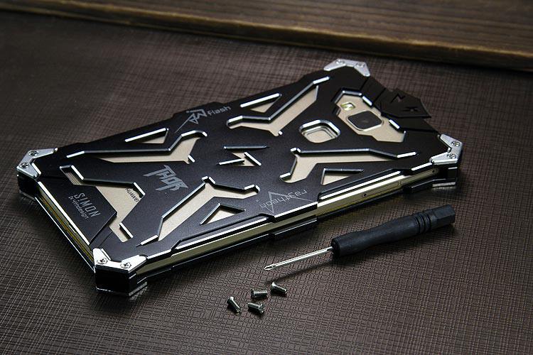 SIMON THOR Aviation Aluminum Alloy Shockproof Armor Metal Case Cover for Huawei  Mate 8 & Huawe Mate 7 & Huawei Mate S