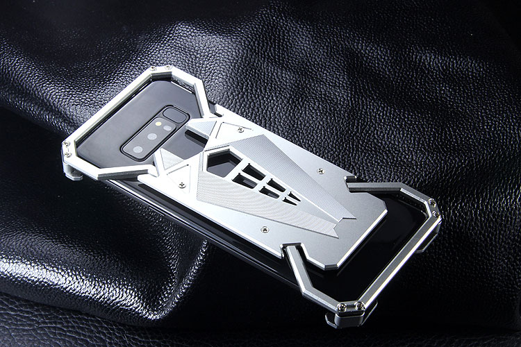 S.CENG Spider-Man Shockproof Aerospace Aluminum Metal Shell Case Cover for Samsung Galaxy Note 8