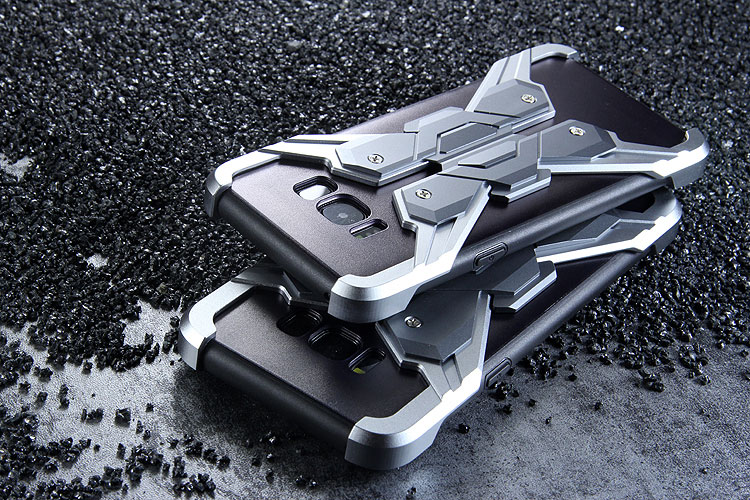 Luphie Neo Armor EVA Wings Shockproof TPU Metal Case Cover for Samsung Galaxy S8 Plus & Galaxy S8