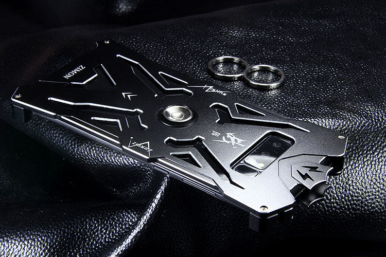 SIMON THOR Magnetic Bracket Aviation Aluminum Alloy Shockproof Armor Metal Case Cover for Samsung Galaxy Note 8