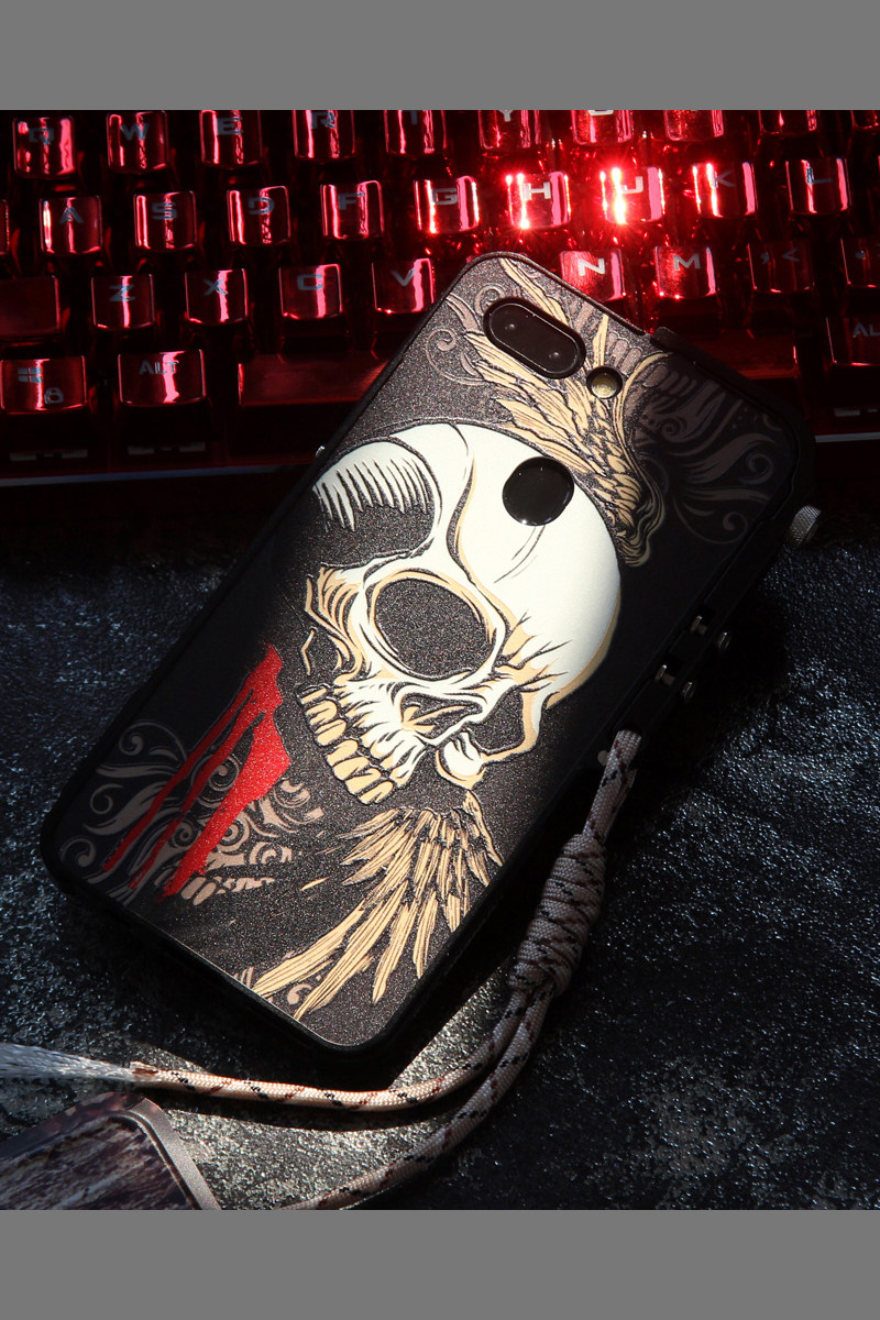 KANENG Mechanical Arm Trigger Aluminum Bumper Metal Frame 3D Cameo Back Cover Case for OPPO R15 & OPPO R15 Dream Mirror Edition