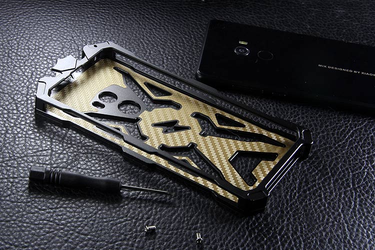 SIMON THOR Aviation Aluminum Alloy Shockproof Armor Metal Case Cover for Xiaomi Mi MIX 2