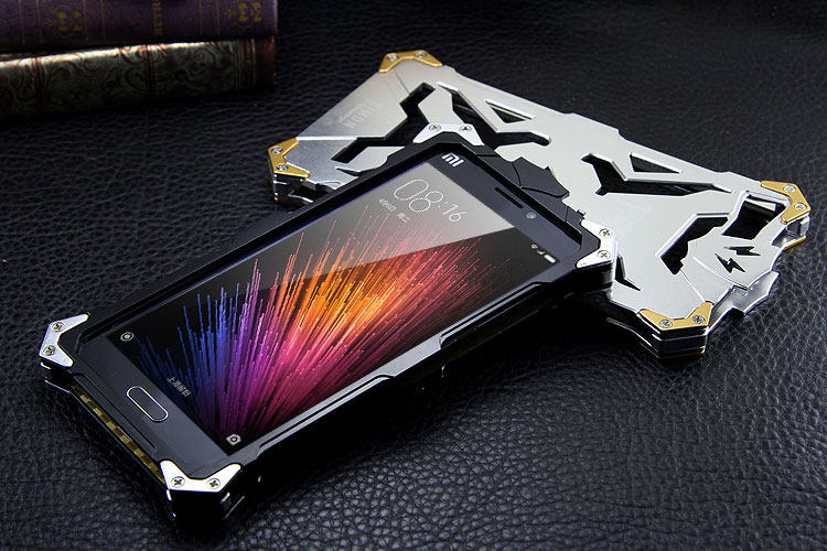 SIMON THOR Aviation Aluminum Alloy Shockproof Armor Metal Case Cover for Xiaomi Mi 5