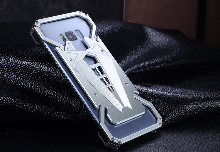 S.CENG Spider-Man Shockproof Aerospace Aluminum Metal Shell Case Cover for Samsung Galaxy S8 Plus