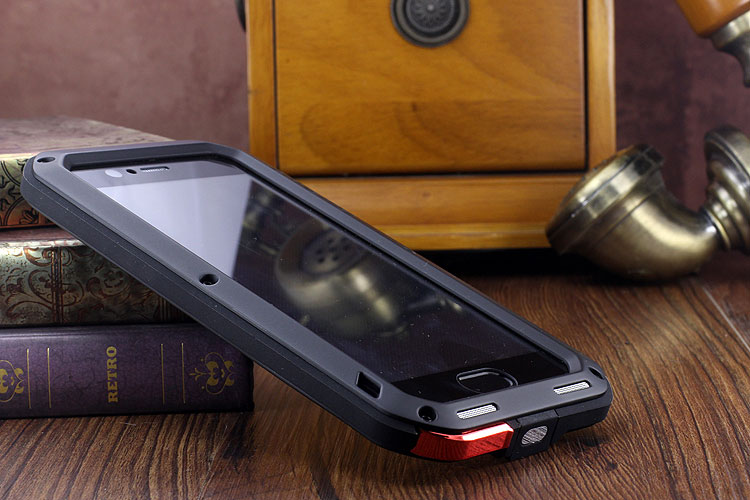 LOVE MEI Powerful Water Resistant Shockproof Dust/Dirt/Snow Proof Aluminum Metal Outdoor Heavy Duty Case Cover for Huawei P10 & Huawei P10 Plus