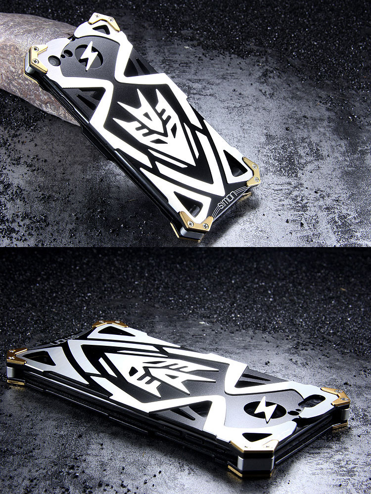SIMON THOR Ⅱ Aviation Aluminum Alloy Shockproof Armor Metal Case Cover for Apple iPhone 7 Plus & iPhone 7