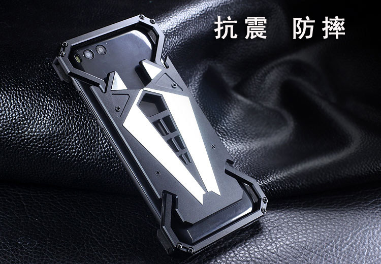 S.CENG Spider-Man Shockproof Aerospace Aluminum Metal Shell Case Cover for Xiaomi Mi 6