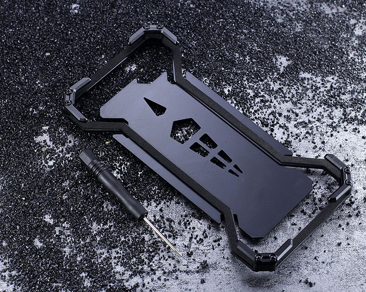 S.CENG Spider-Man Shockproof Aerospace Aluminum Metal Shell Case Cover for OPPO R11